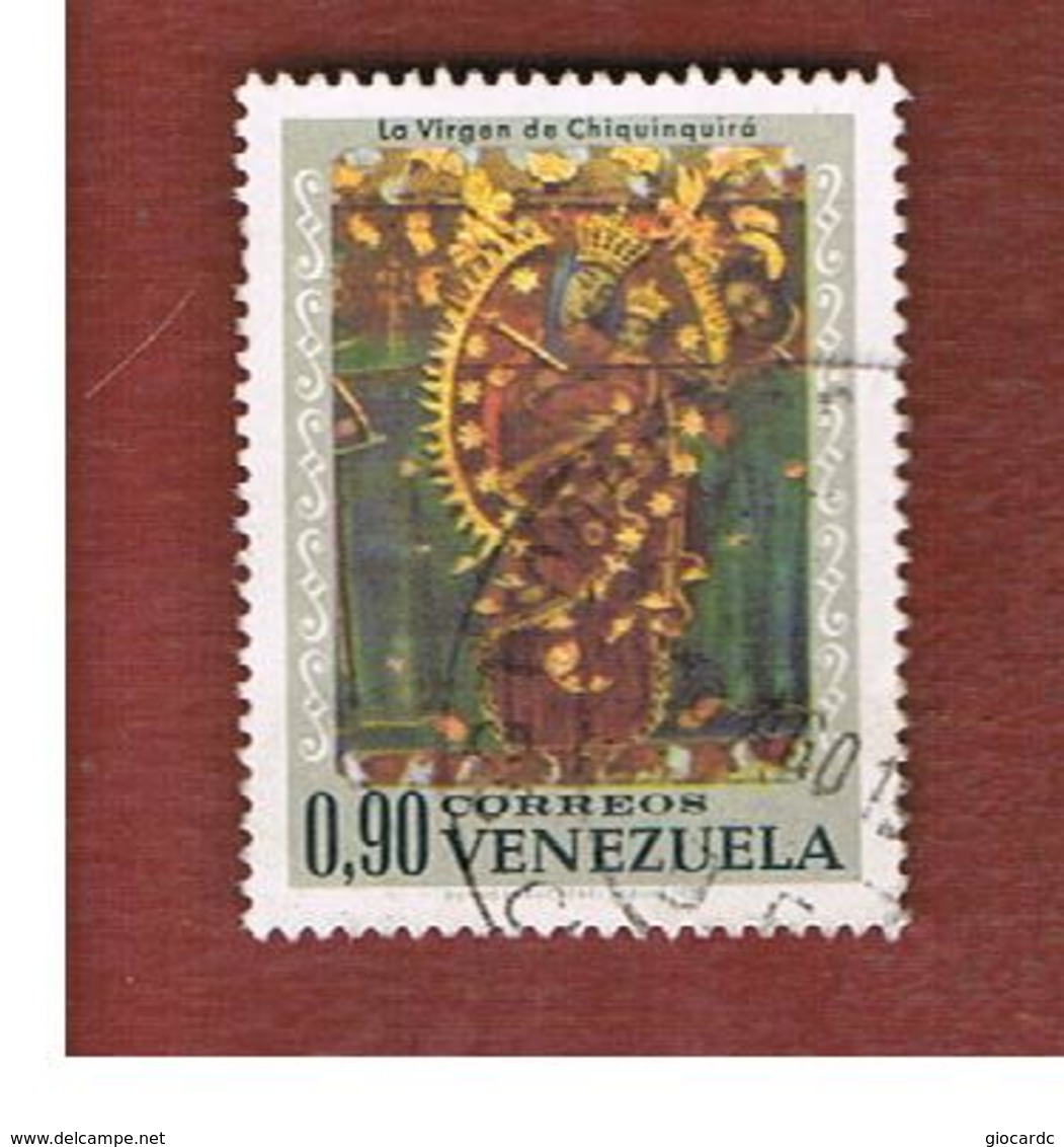 VENEZUELA  - SG 2163    -       1970       RELIGIOUS ART: CHIQUINQUIRA VIRGIN         -  USED° - Venezuela