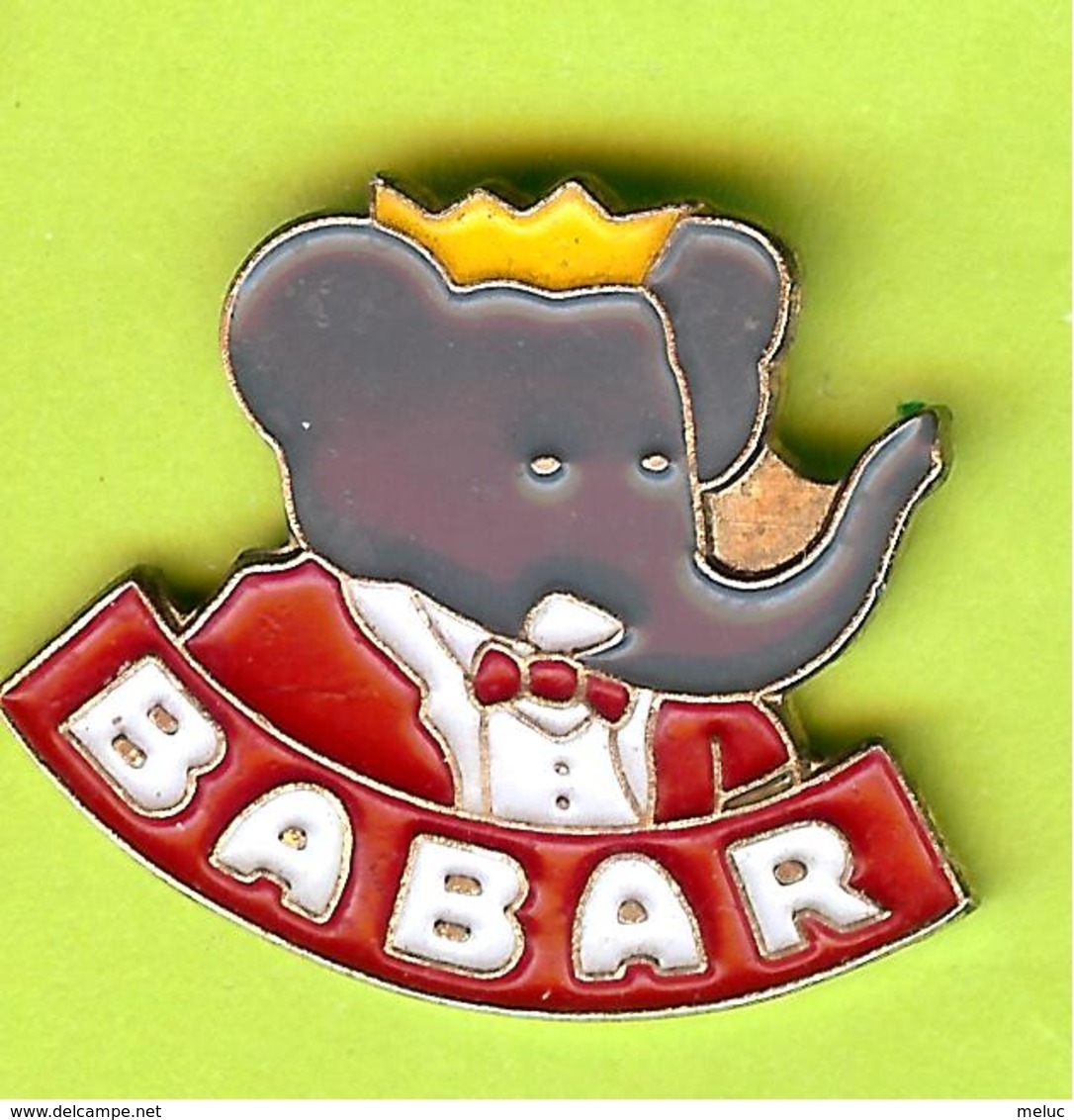 Pin's BD Babar Costume Rouge (Babar Éléphant) - 2D12 - Comics