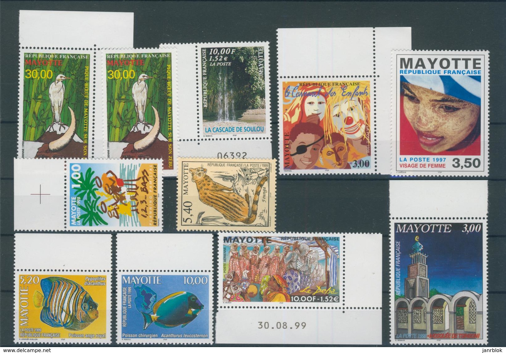 MAYOTTE, Nice Lot Of Over 40 Mint Stamps And Blocks; Low Price, MNH; - Africa (Varia)