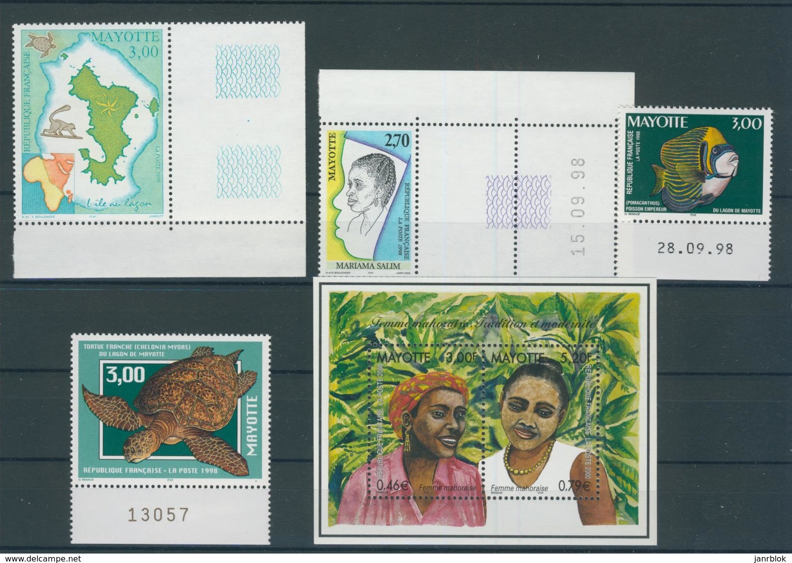 MAYOTTE, Nice Lot Of Over 40 Mint Stamps And Blocks; Low Price, MNH; - Africa (Varia)