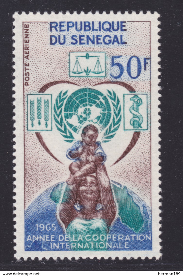 SENEGAL AERIENS N°   48 ** MNH Neuf Sans Charnière, TB (D7605) Nations Unies - 1965 - Sénégal (1960-...)