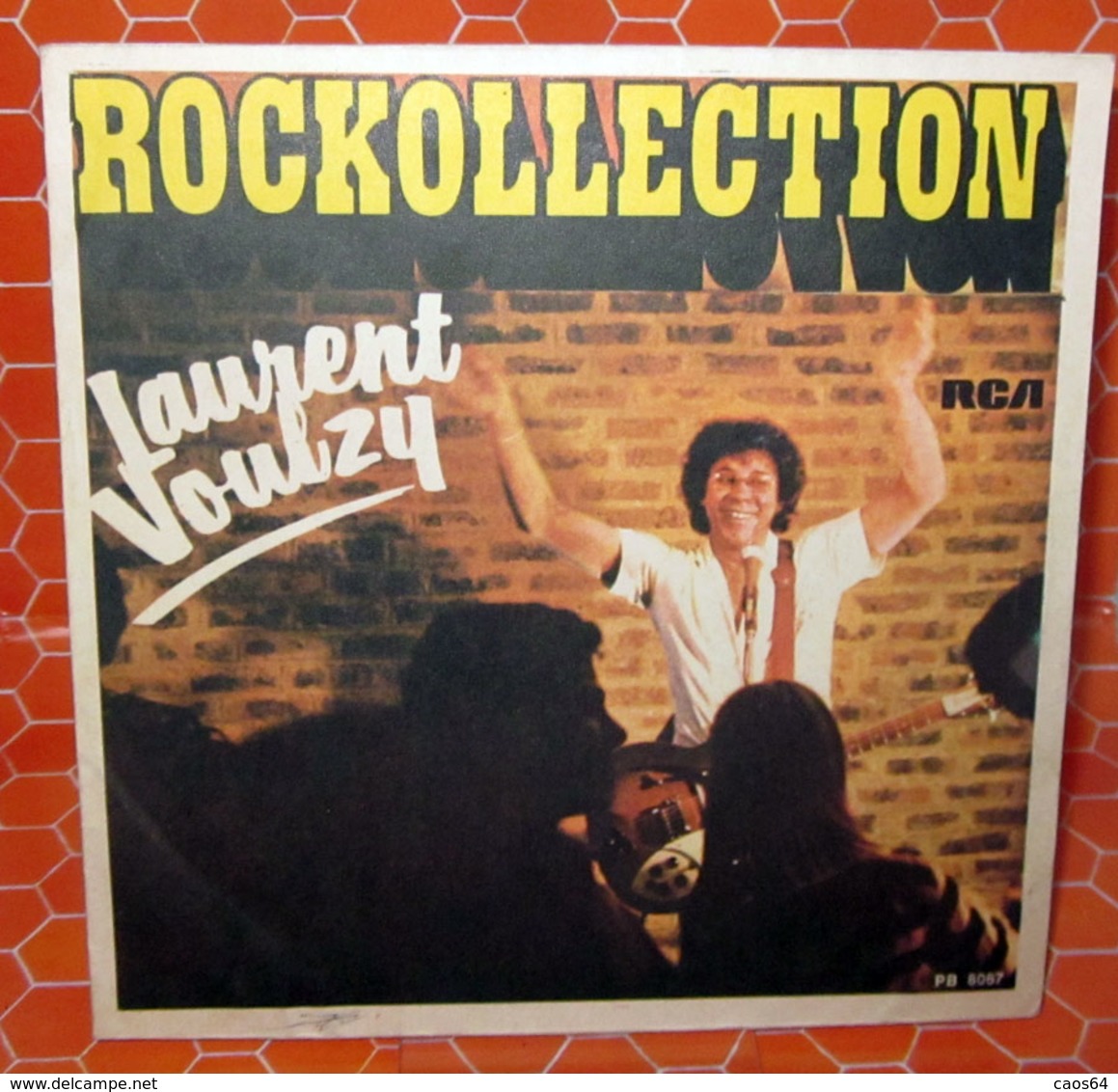 LAURENT VOULZY ROCKOLLECTION COVER NO VINYL 45 GIRI - 7" - Accessoires, Pochettes & Cartons