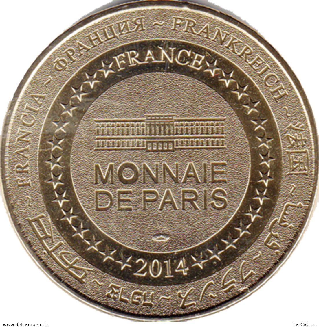 03 DOMPIERRE ZOO LE PAL N°4 ALLIGATOR BAY MÉDAILLE MONNAIE DE PARIS 2014 JETON MEDALS COINS TOKEN - 2014