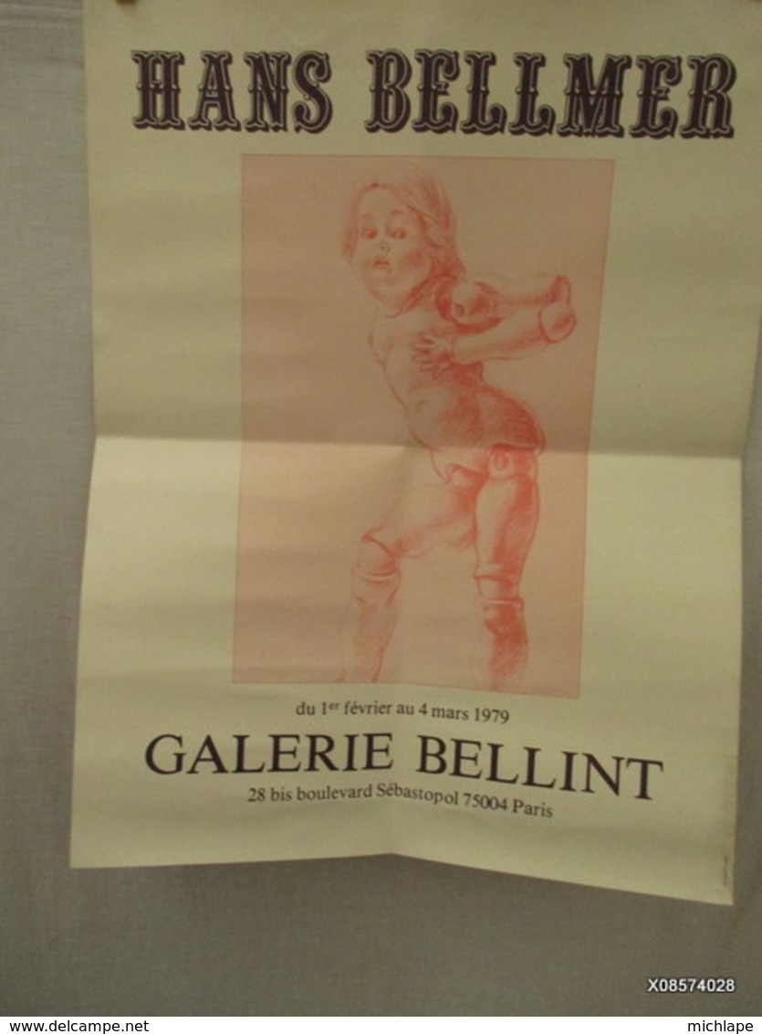 Affiche - Poster Pliée Bellmer   65 Cm Sur 50 Cm - 1979 - Manifesti