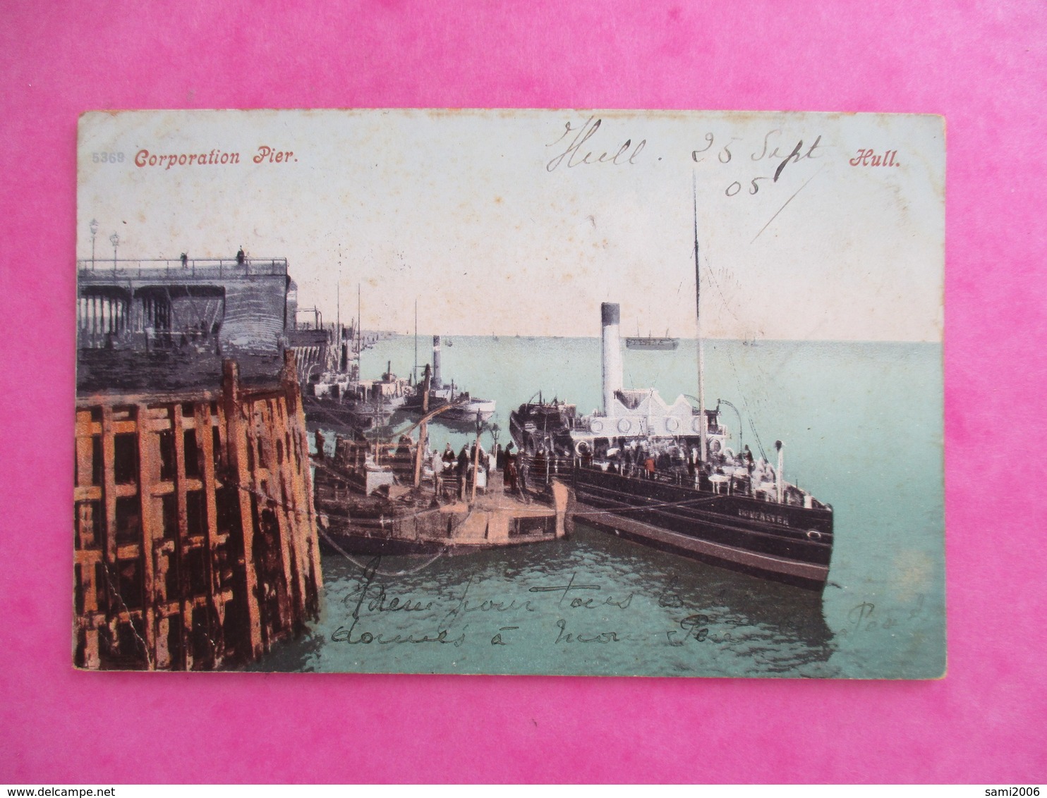 CPA ROYAUME UNIE HULL CORPORATION PIER BATEAUX - Hull