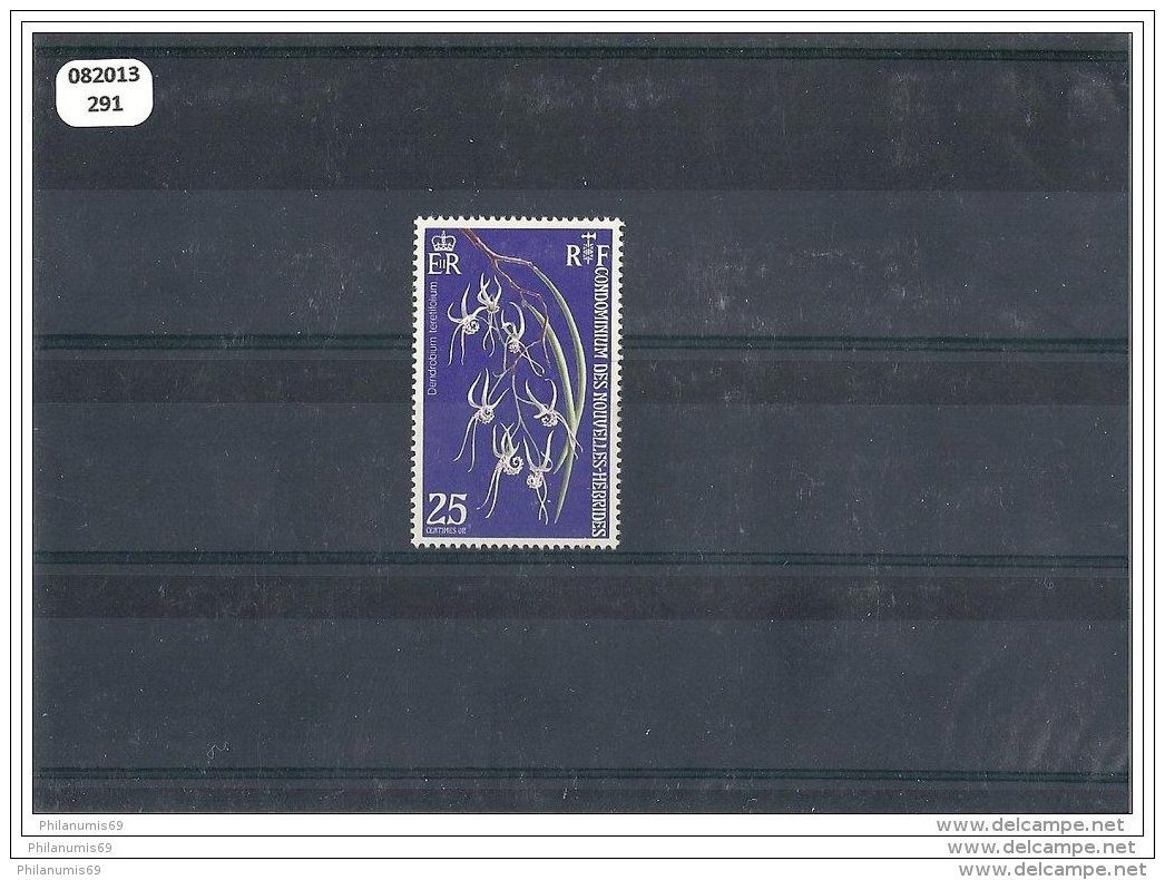 NVLLE-HEBRIDES 1973 - YT N° 358 NEUF SANS CHARNIERE ** (MNH) GOMME D'ORIGINE LUXE - Unused Stamps