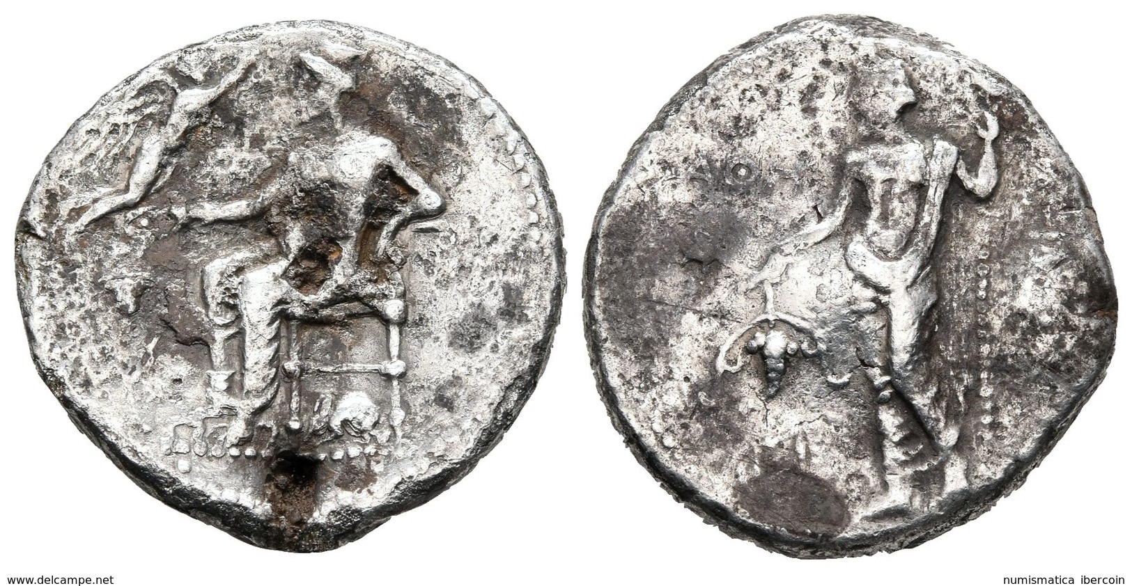 CILICIA. Nagidos. Estátera. 360-333 A.C. A/ Afrodita Sedente A Izquierda, Sosteniendo Phiale Con La Mano Derecha, A La I - Andere & Zonder Classificatie