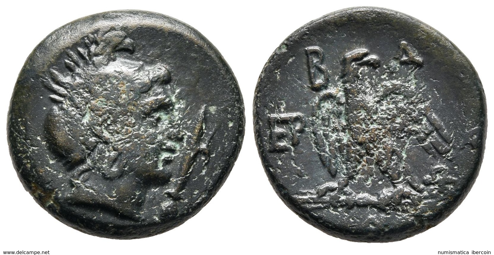 REYES DE MACEDONIA, Perseus. AE22. 179-168 A.C. Ceca Incierta En Macedonia. A/ Cabeza Del Héroe Perseo Con Casco Frigio  - Otros & Sin Clasificación