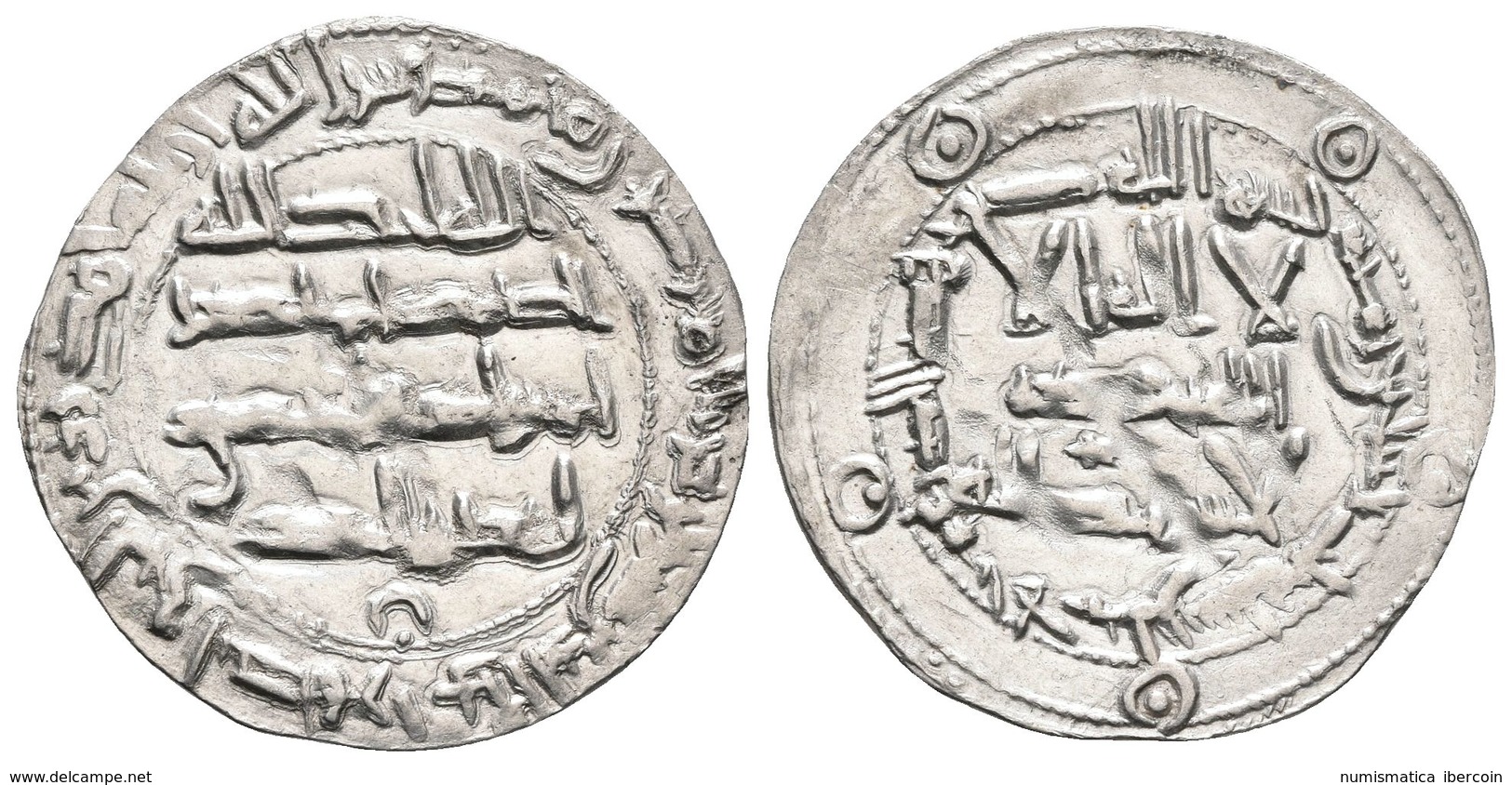 EMIRATO INDEPENDIENTE. Al-Hakam I. Dirham. 193H. Al-Andalus. V.93; Miles 84. Ar. 2,65g. MBC+. - Otros & Sin Clasificación