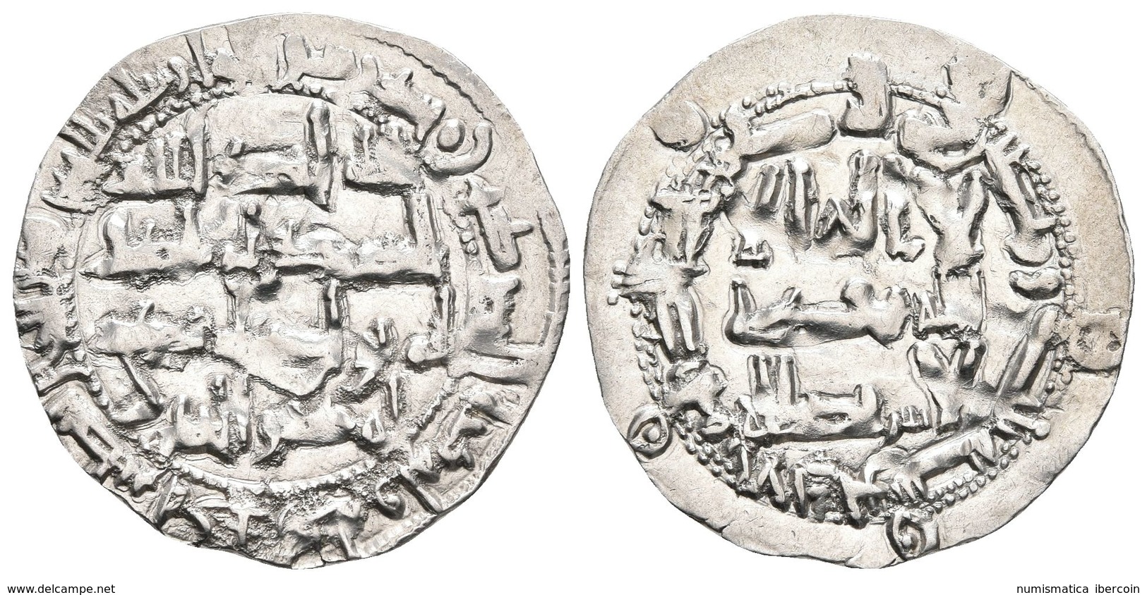 EMIRATO INDEPENDIENTE. Al-Hakam I. Dirham. 203H. Al-Andalus. V.115; Miles 94. Ar. 2,67g. MBC. - Otros & Sin Clasificación