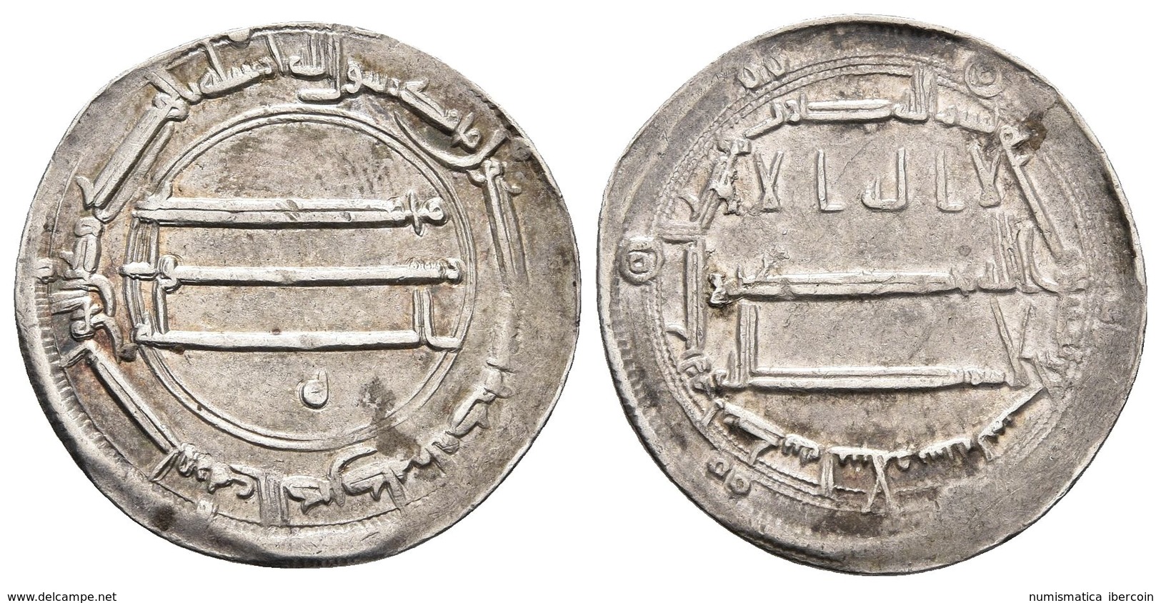 CALIFATO ABBASIDA. Al-Rashid. Dirham. 189H. Madinat Al-Salam. Album 219. Ar. 2,95g. MBC+. - Otros & Sin Clasificación