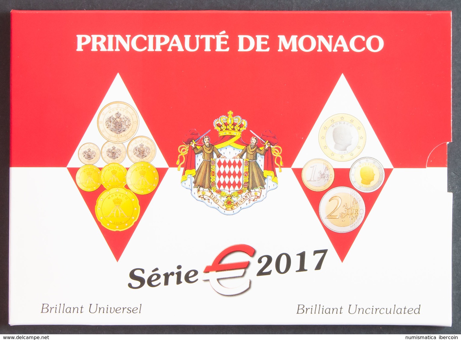 MONACO. Set 2017. Cartera Oficial Y Precintado. SC. - Other & Unclassified