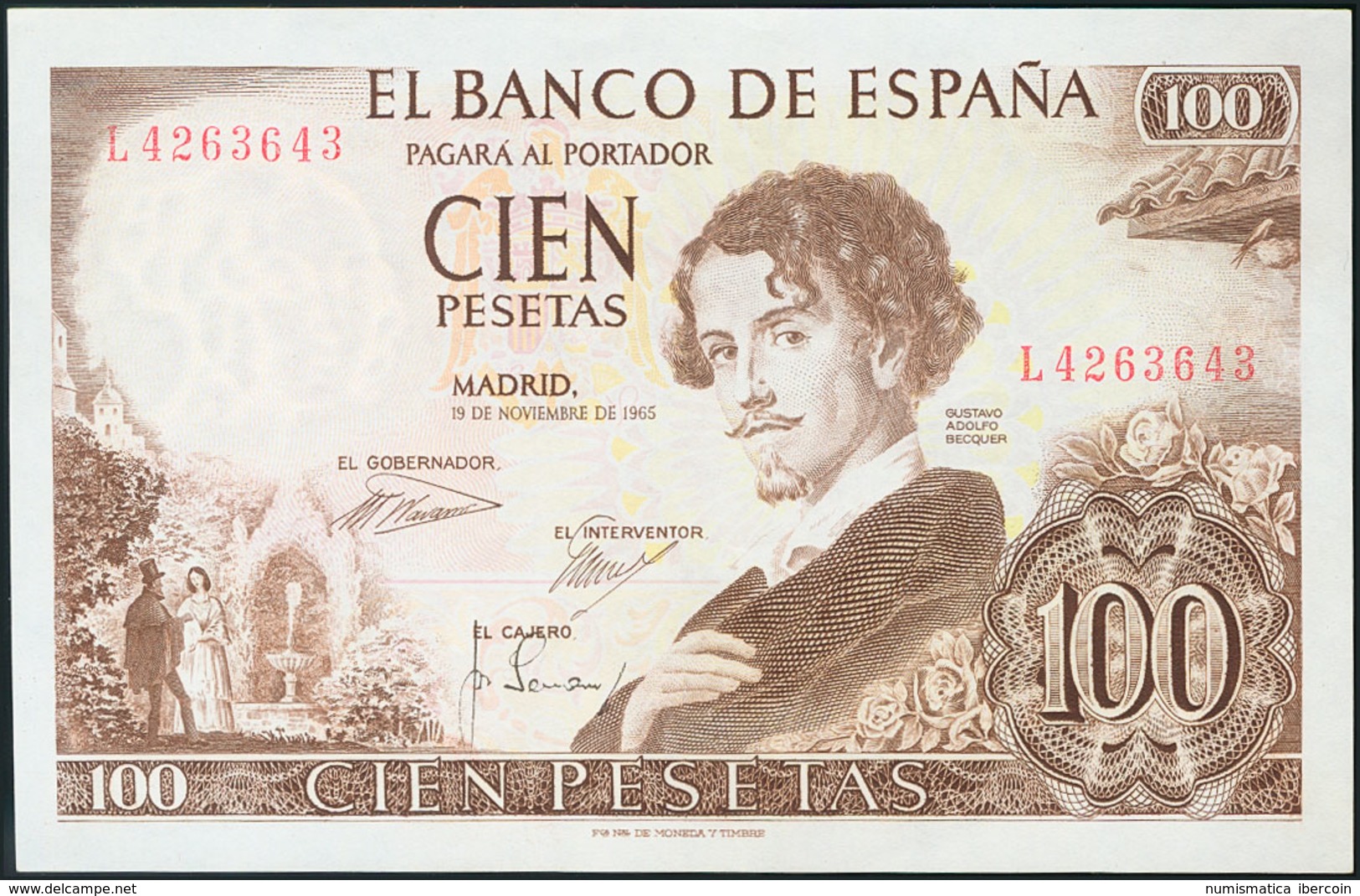 Conjunto De Tres Billetes Españoles Con Calidades Diversas. A EXAMINAR. - Other & Unclassified