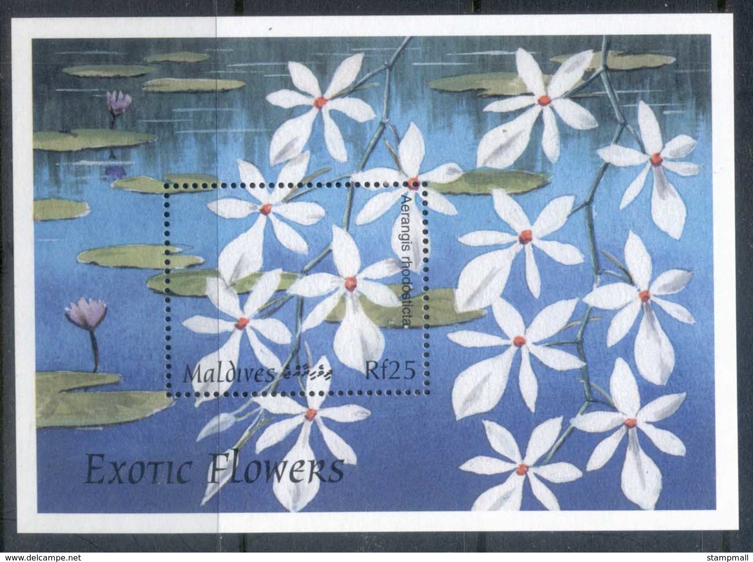 Maldive Is 1997 Flowers MS MUH - Maldives (1965-...)