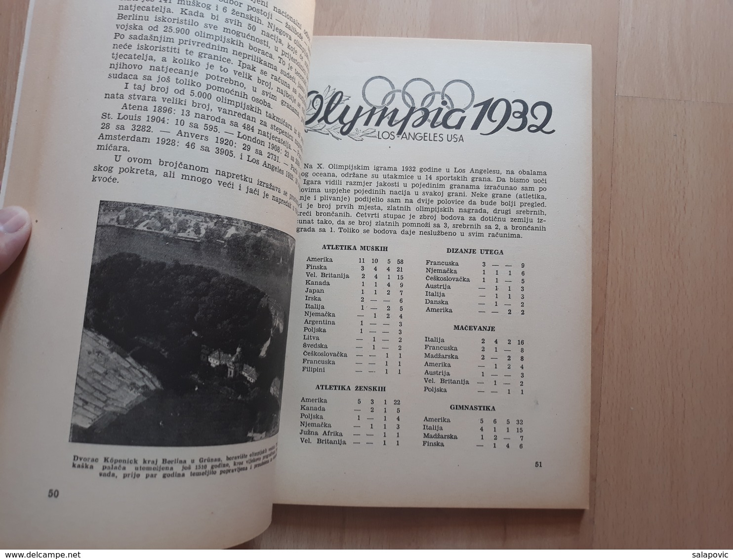 HRVOJE MACANOVIĆ: OLYMPIA 1936 Berlin SAVREMENE OLIMPIJSKE IGRE Rrare - Livres