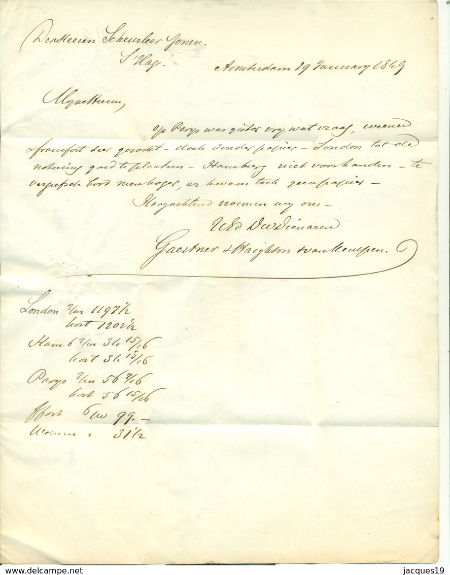 Correspondentie van Gaertner en Haighton naar Scheurleer Den Haag 1842 (1) 1843 (5), 1846 (40), 1847 (1) en 1849 (4)