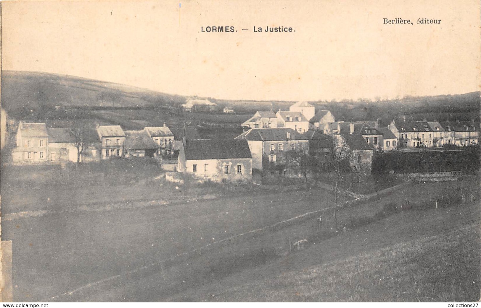 58-LORMES- LA JUSTICE - Lormes