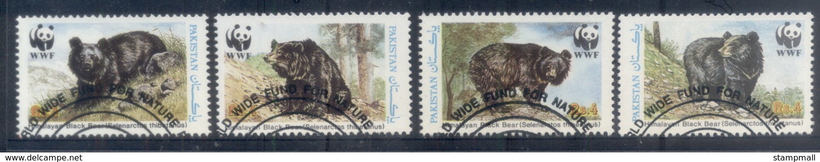 Pakistan 1989 WWF Black Bear FU - Pakistan