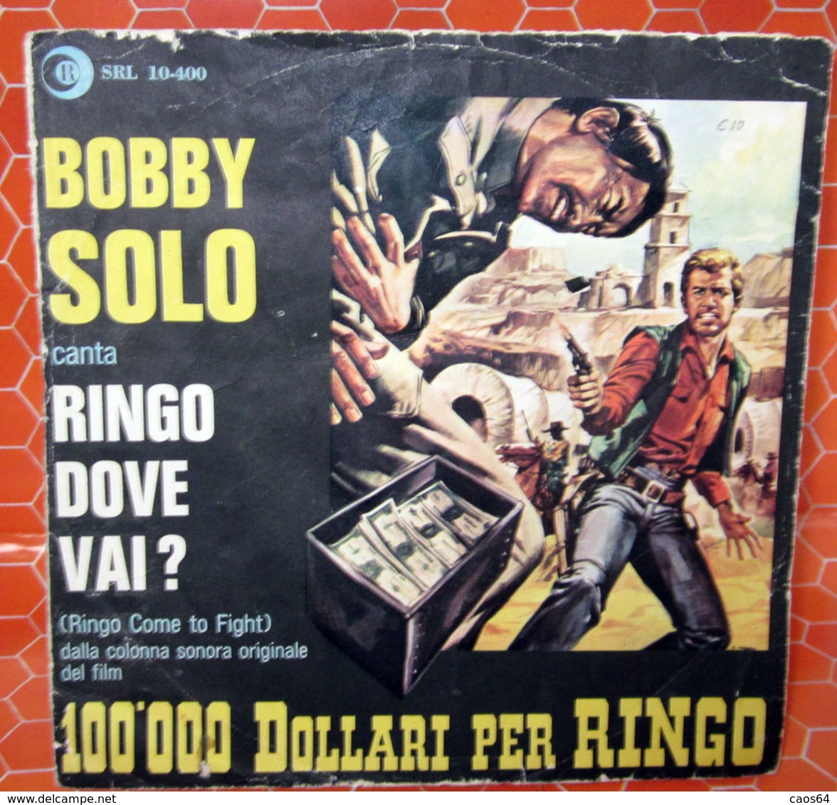 BOBBY SOLO RINGO DOVE VAI? COVER NO VINYL 45 GIRI - 7" - Accesorios & Cubiertas