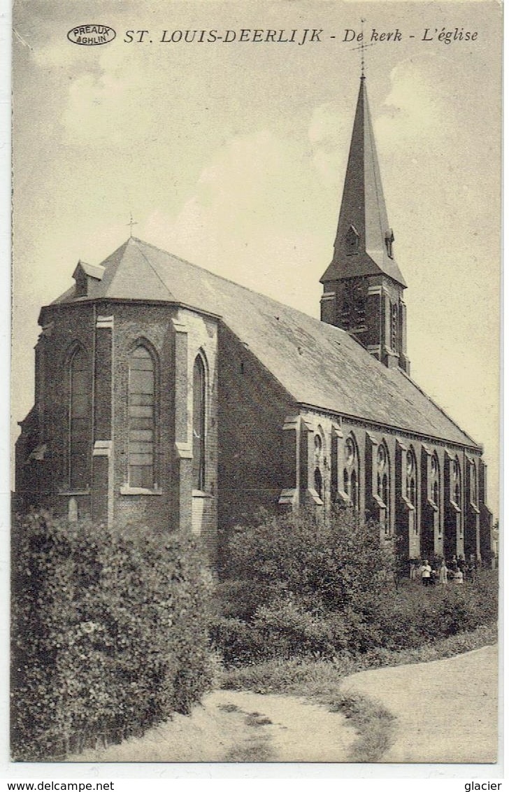 ST LOUIS DEERLIJK - De Kerk - L' Eglise - Préaux à Ghlin - Deerlijk