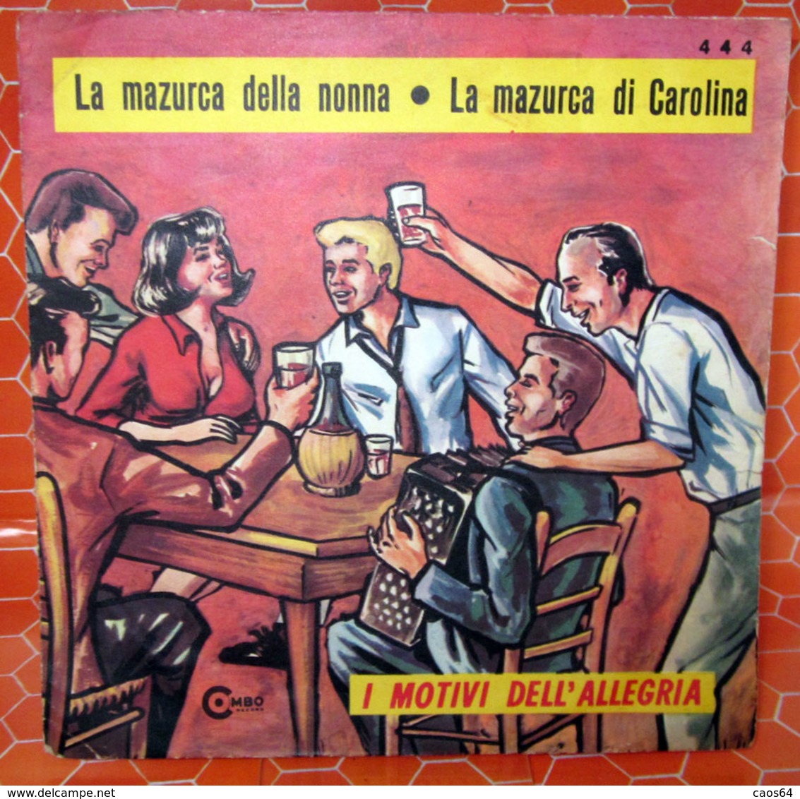 I MOTIVI DELL'ALLEGRIA LA MAZURCA DELLA NONNA COVER NO VINYL 45 GIRI - 7" - Accessories & Sleeves