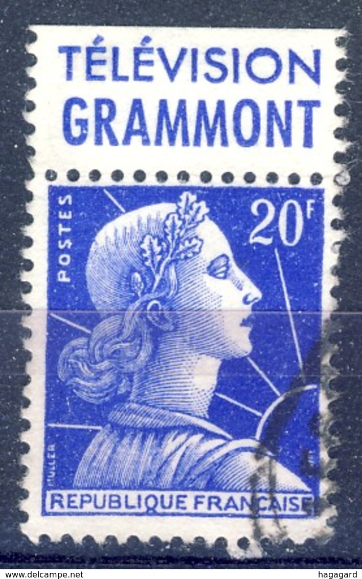 +France Advertising [227]. Yvert 1011B, GRAMMONT, Braun 1332. Used - Autres & Non Classés