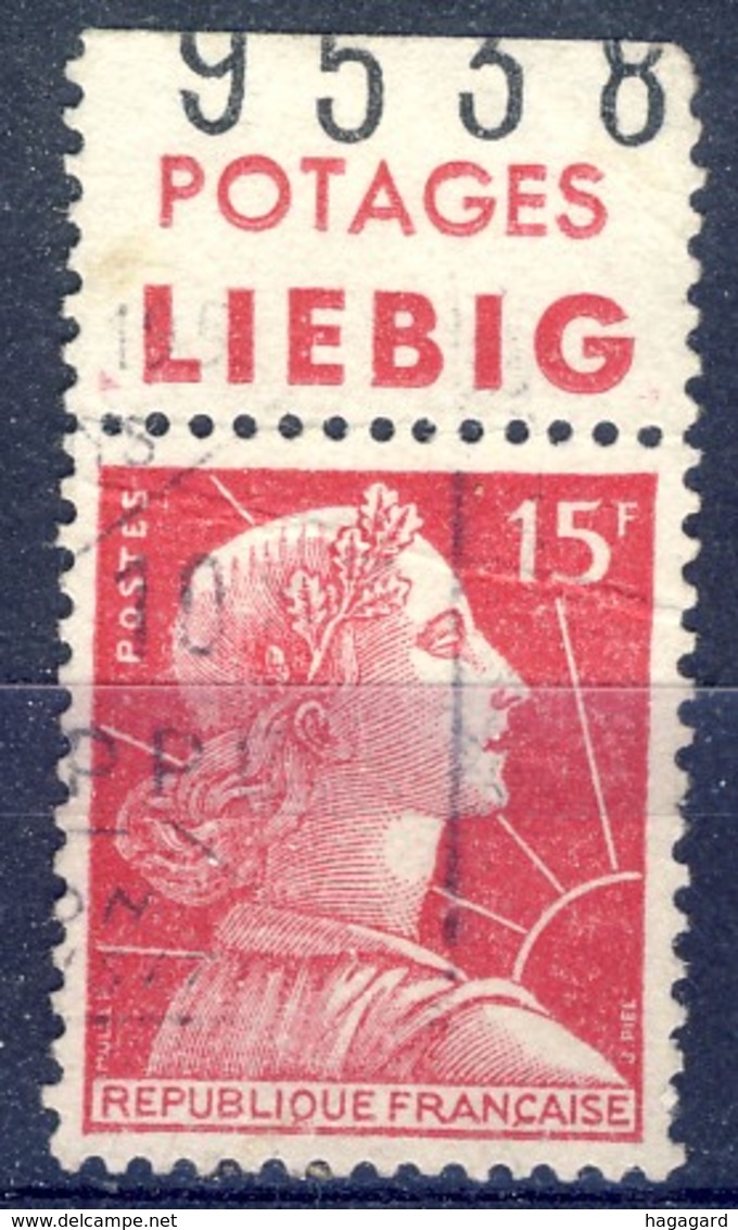 +France Advertising [224]. Yvert 1011, LIEBIG, Braun 1226,1. Used - Other & Unclassified