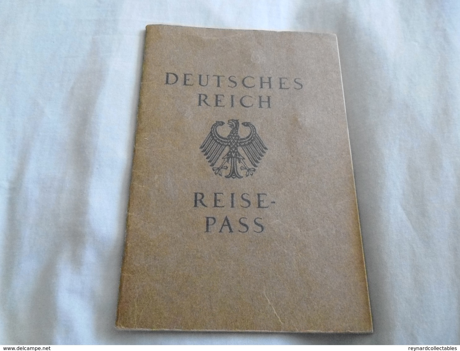 1935 Germany Reisepass/ Passport, Issued Leipzig, Austria Entries. + Stadturlaubsschein Document 1943 - Historical Documents