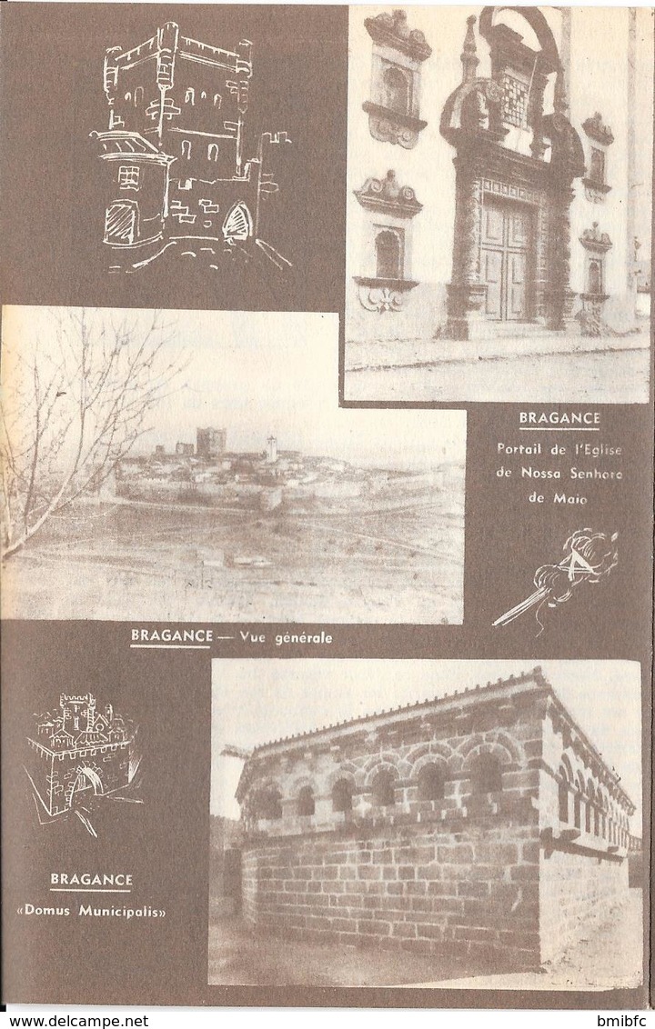 Editions S.N. I - Lisbonne 1949 : BRAGANCE ET MIRANDA - Tourism Brochures