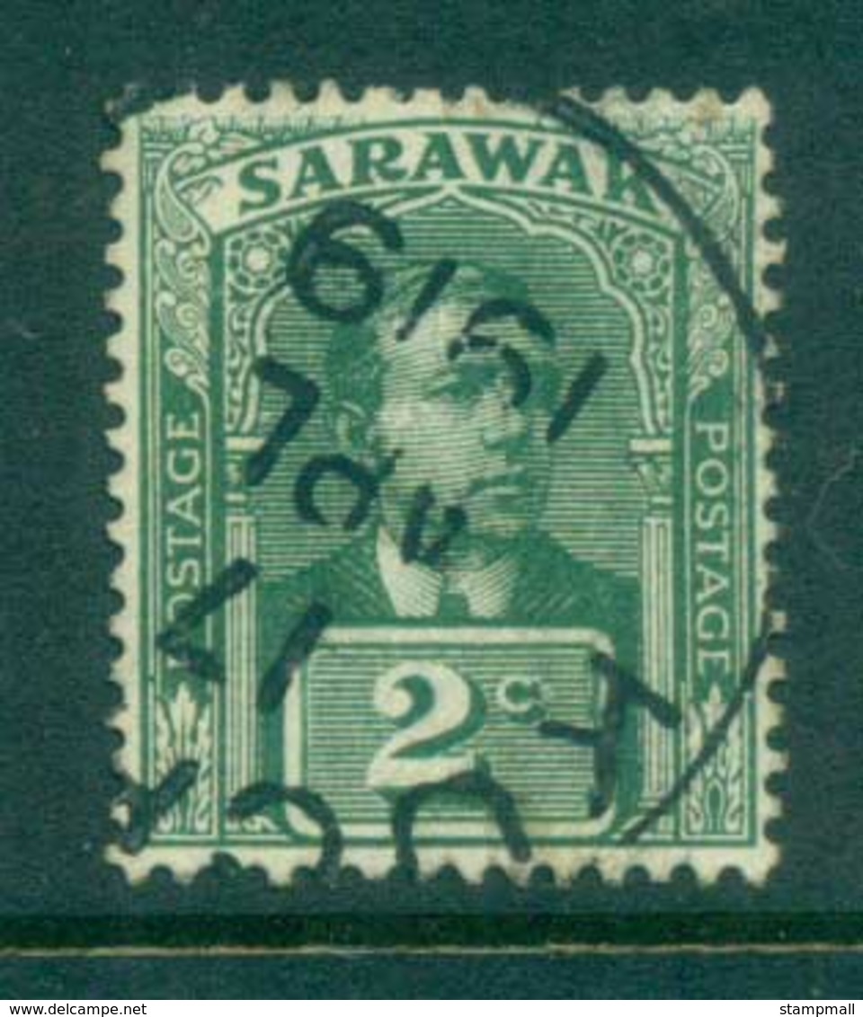 Sarawak 1918-23 Sir Charles Vyner Brooke 2c FU Lot82163 - Sarawak (...-1963)
