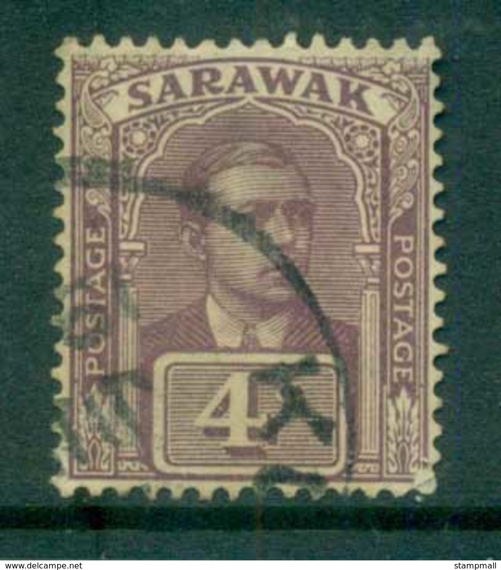 Sarawak 1918-23 Sir Charles Vyner Brooke 4c FU Lot82172 - Sarawak (...-1963)