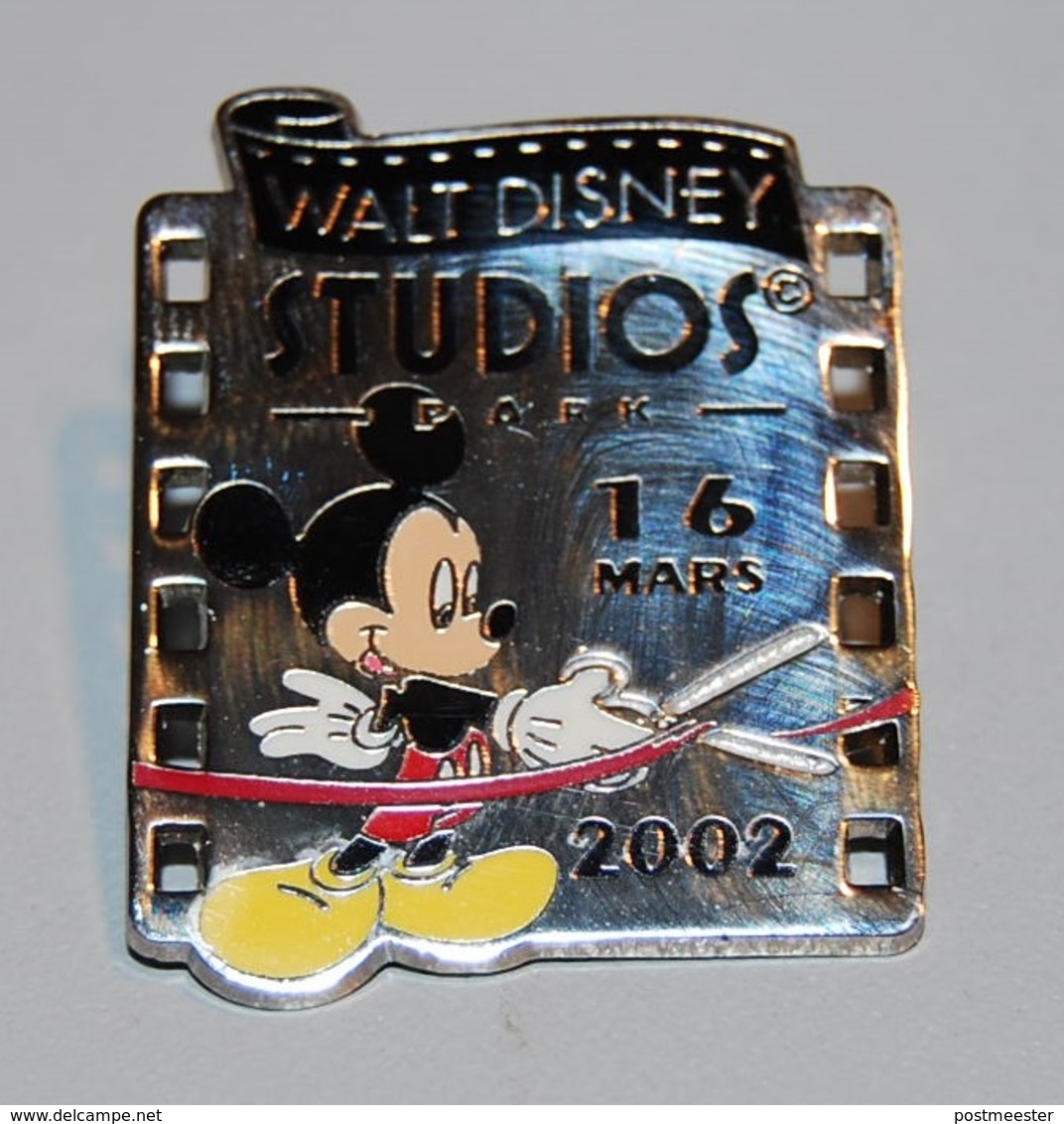 DLRP - Walt Disney Studios Park Paris - 16 MARS 2002 (Mickey Cutting Ribbon) LE 3000 - Disney