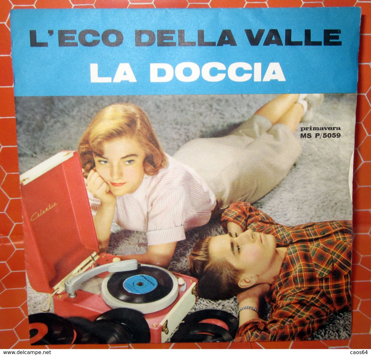 L'ECO DELLA VALLE LA DOCCIA  COVER NO VINYL 45 GIRI - 7" - Accessoires, Pochettes & Cartons