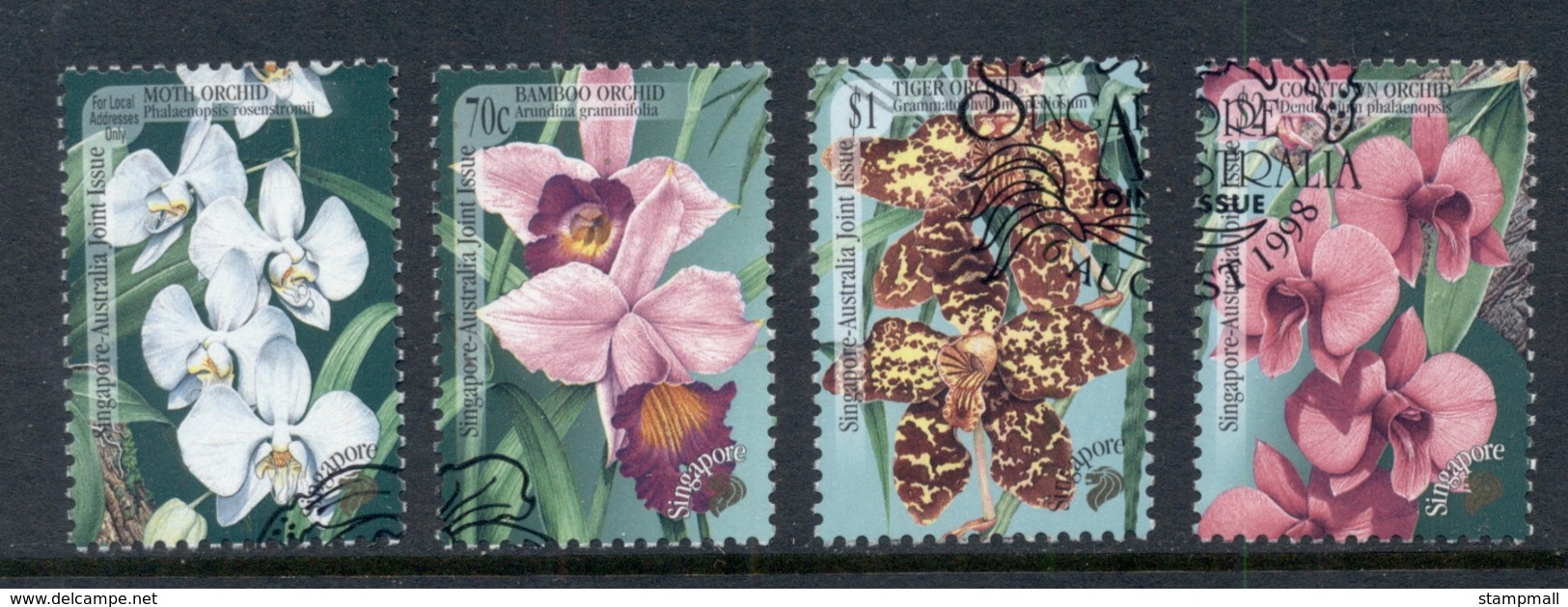 Singapore 1998 Orchids FU - Singapore (1959-...)