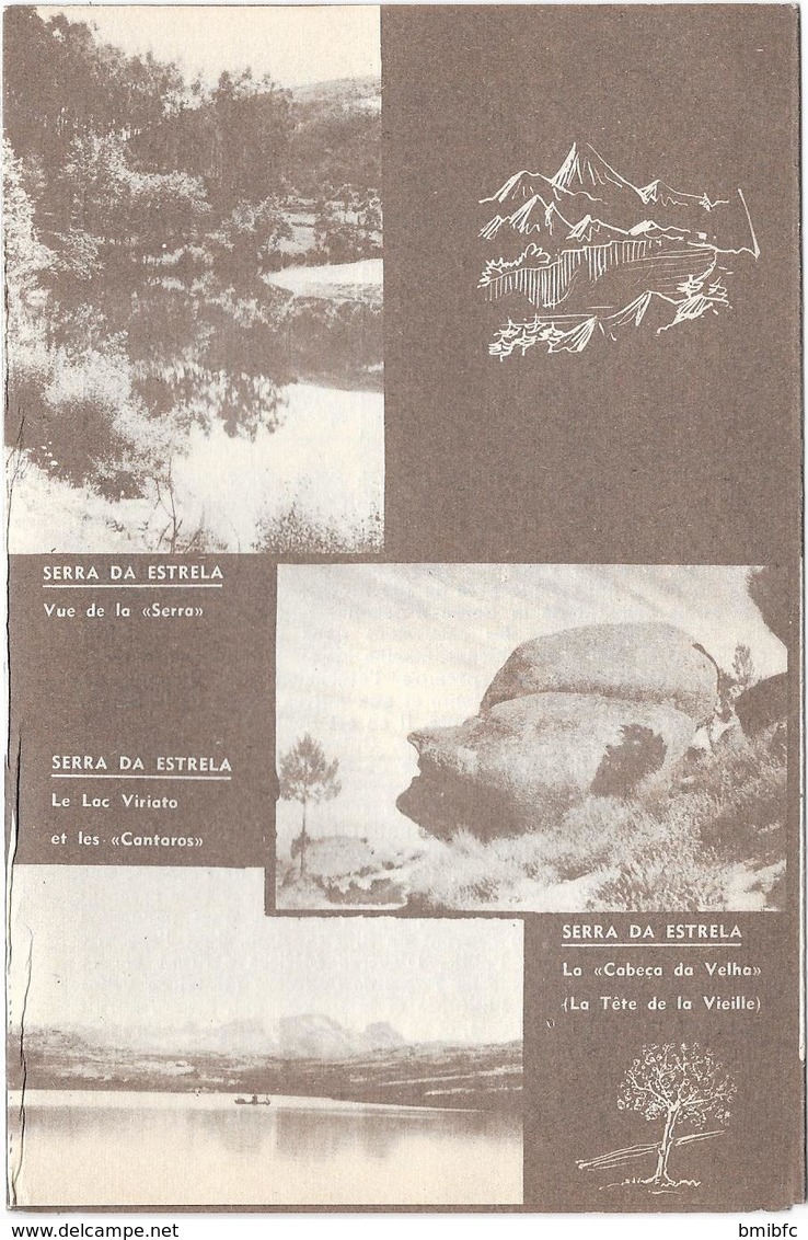 Editions S.N. I - Lisbonne 1949 : SERRA Da ESTRELA - Tourism Brochures