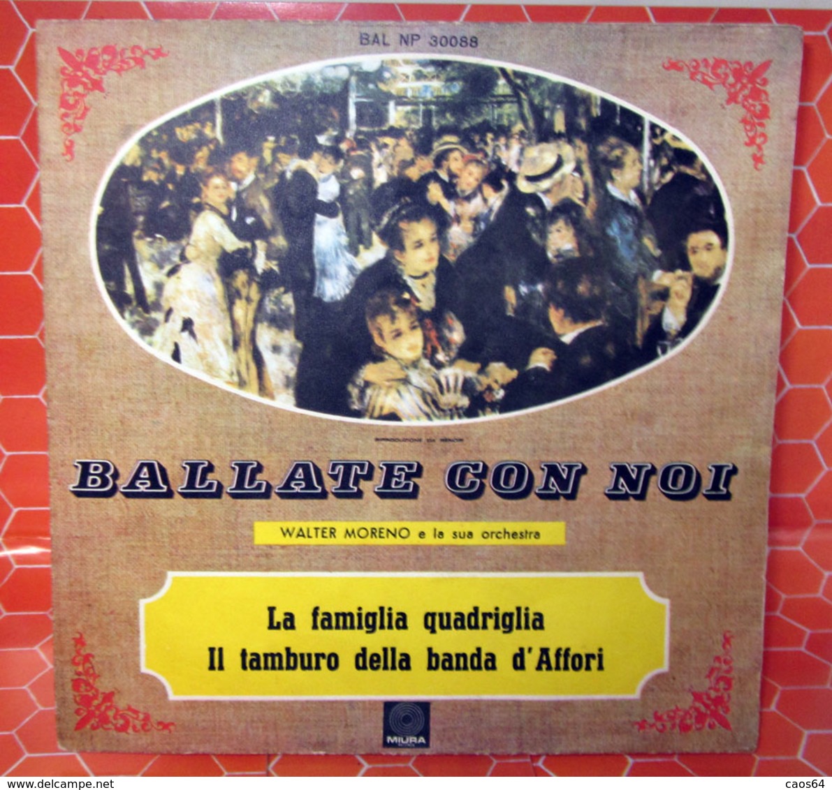 BALLATE CON NOI COVER NO VINYL 45 GIRI - 7" - Accessoires, Pochettes & Cartons