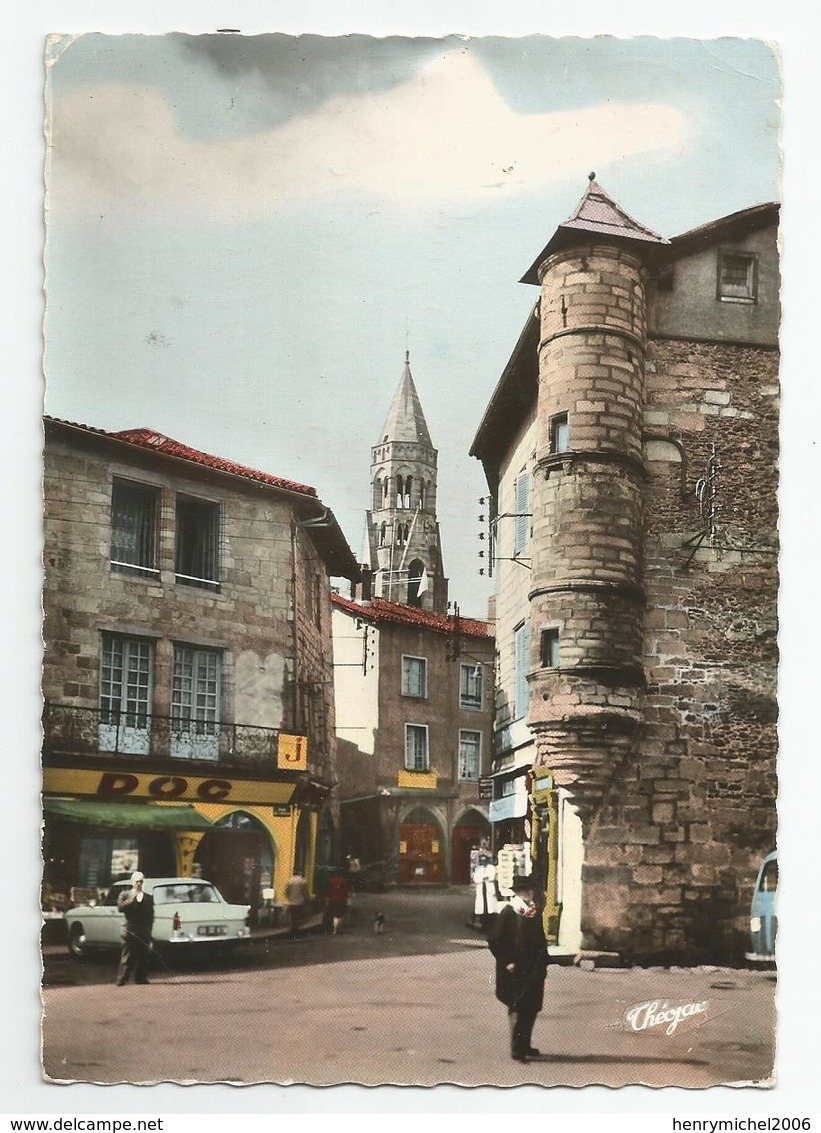 87 Haute Vienne St Saint Léonard Vieilles Maisons Et Tour Historique Magasin Doc Ed Théojac - Saint Leonard De Noblat