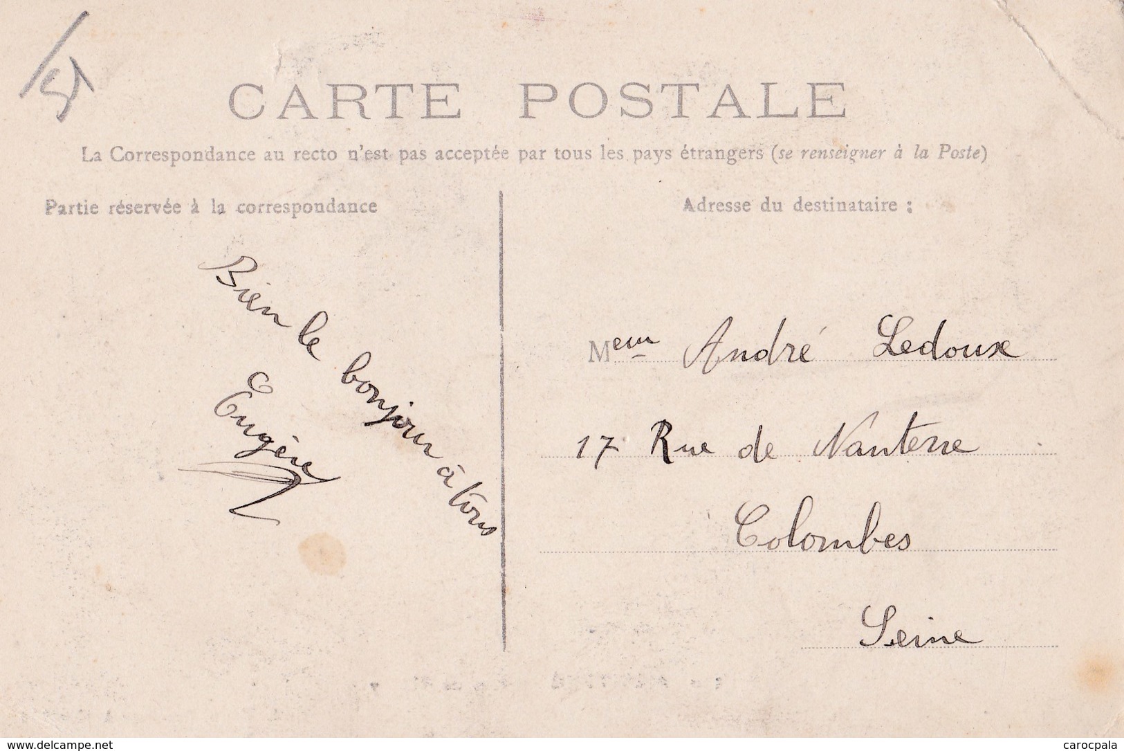 Carte 1909 MONTBRE / RUE DE CHIGNY (très Animée) - Other & Unclassified