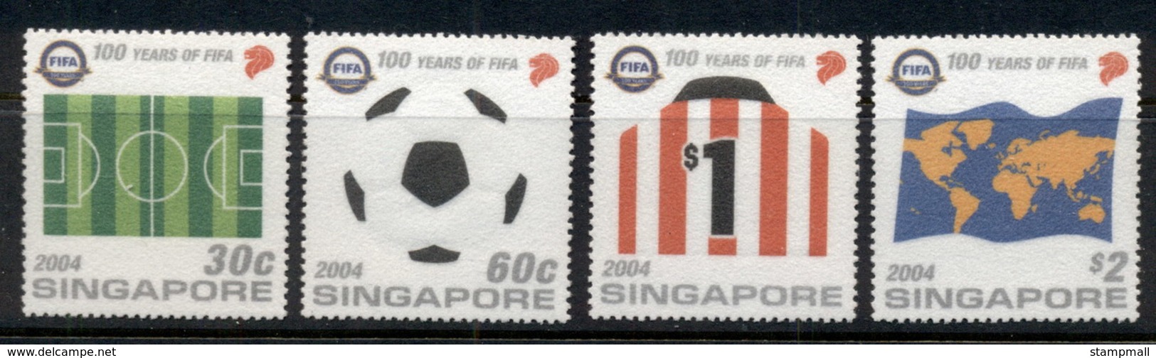 Singapore 2004 FIFA Soccer MUH - Singapore (1959-...)