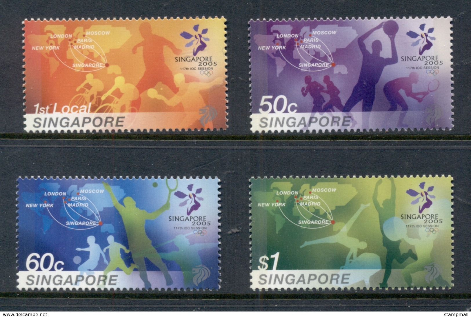 Singapore 2005 International Olympic Committee IOC MUH - Singapore (1959-...)