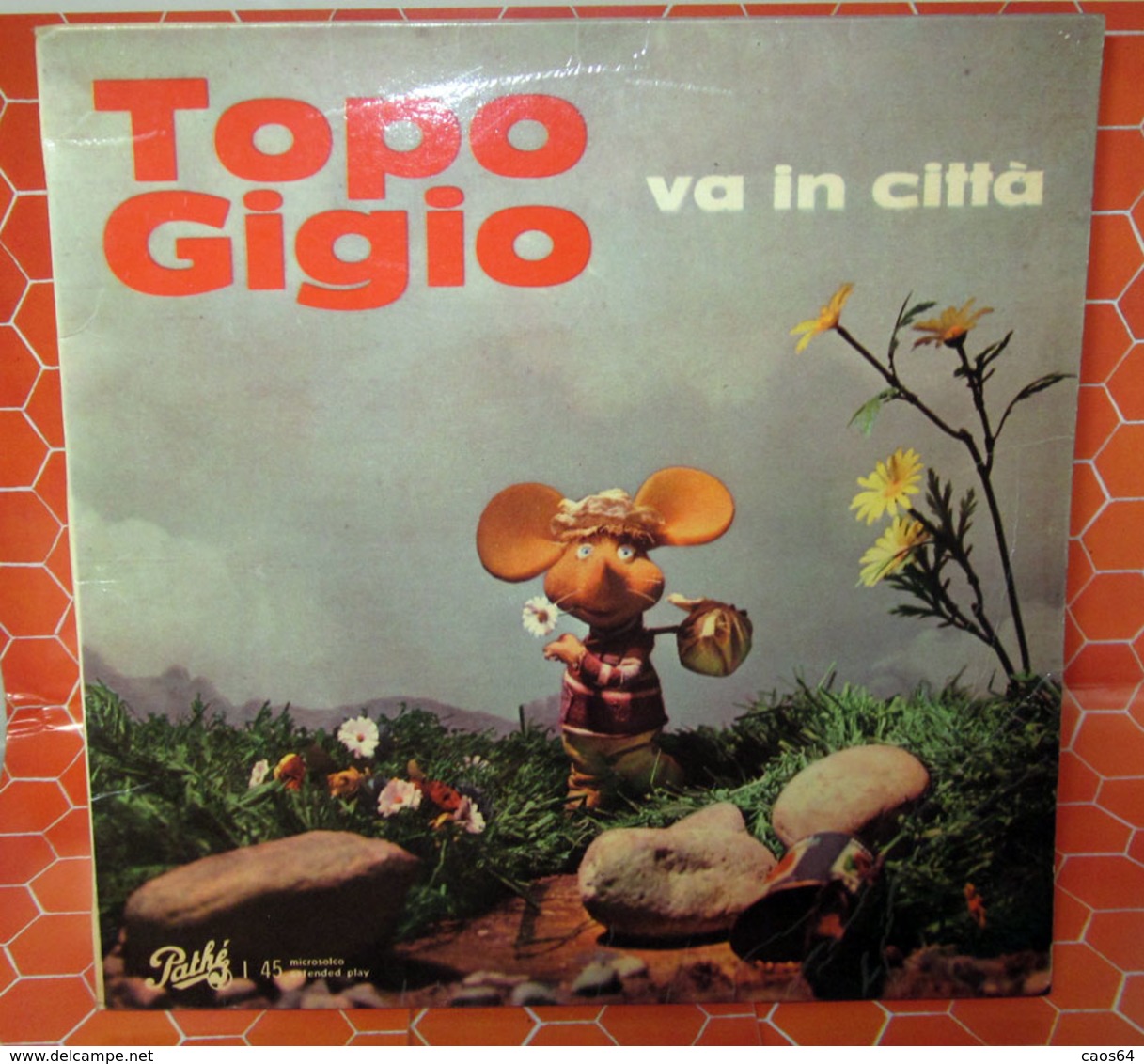 TOPO GIGIO VA IN CITTA'  AUCUN VINYLE COVER NO VINYL 45 GIRI - 7" - Accessori & Bustine