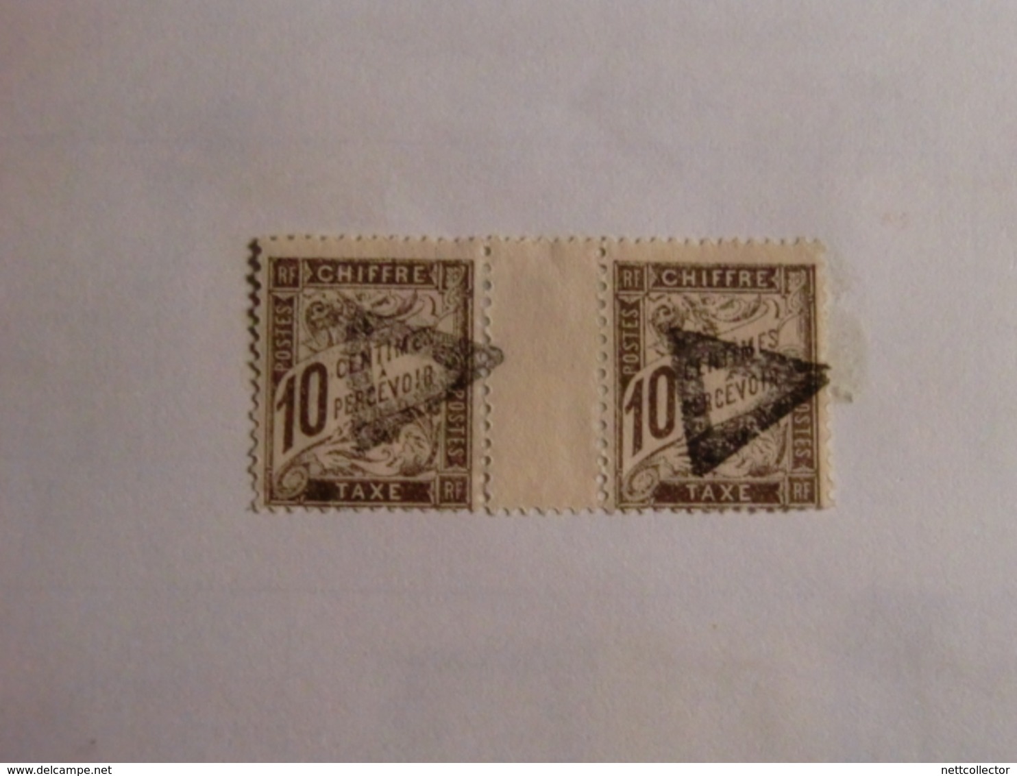 RARE COLLECTION TIMBRES TAXES entre 1859 & 1983 NEUFS et OBLITERES