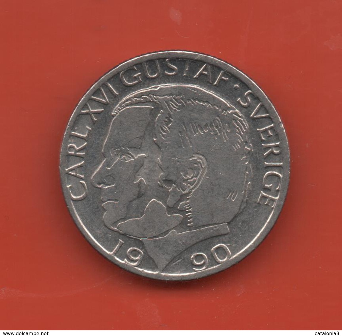 SUECIA - SWEDEN -  1 Krona 1990  KM852a - Suecia