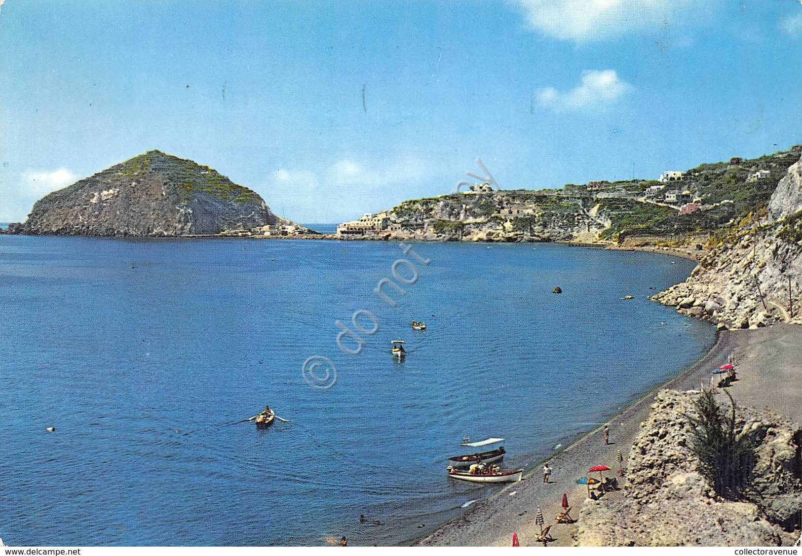 Cartolina Ischia S. Angelo Spiaggia Dei Maronti 1968 - Napoli (Naples)