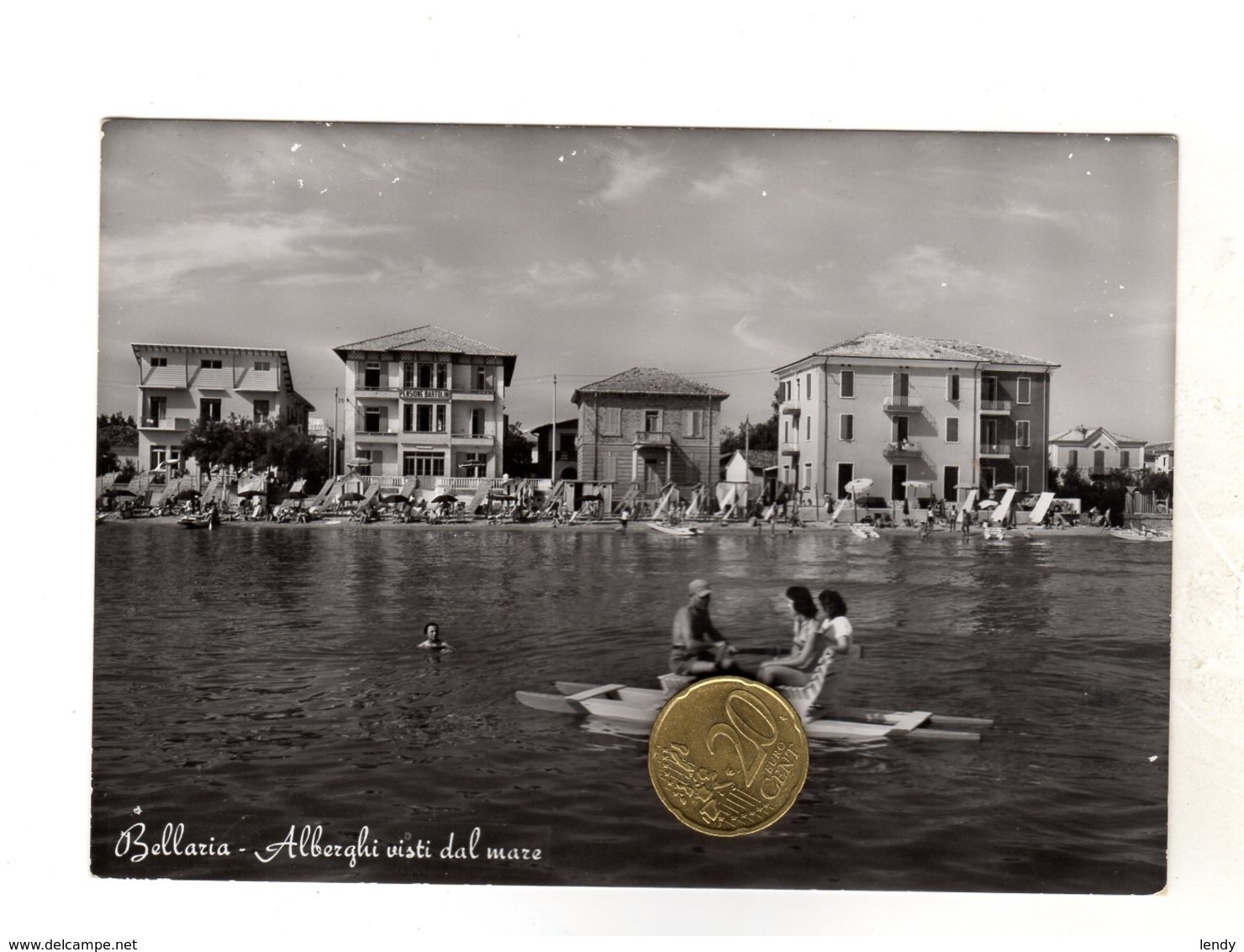 Bellaria Alberghi Visti Dal Mare  NON Viaggiata  - FERRARA - Rimini