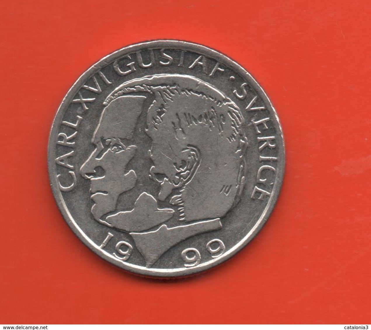 SUECIA - SWEDEN -  1 Krona 1999  KM852a - Suecia