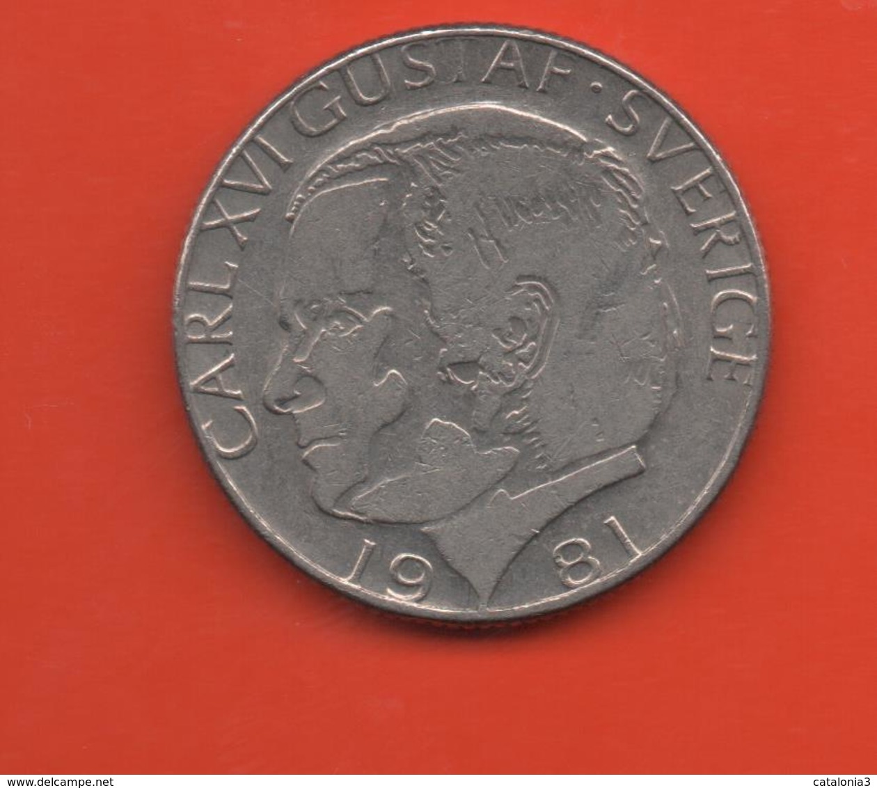 SUECIA - SWEDEN -  1 Krona 1981  KM852 - Suecia