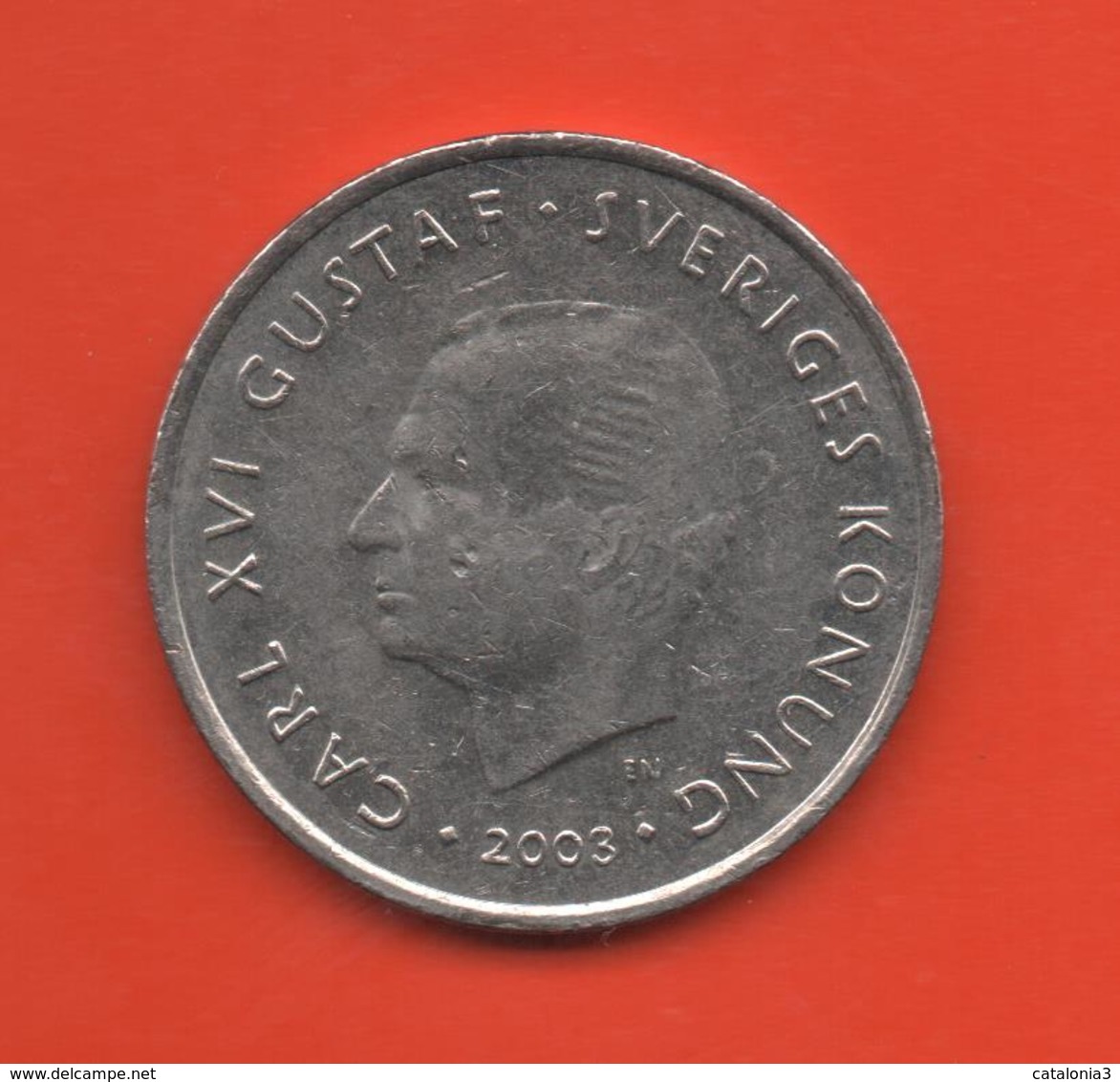 SUECIA - SWEDEN -  1 Krona 2003  KM894 - Suecia