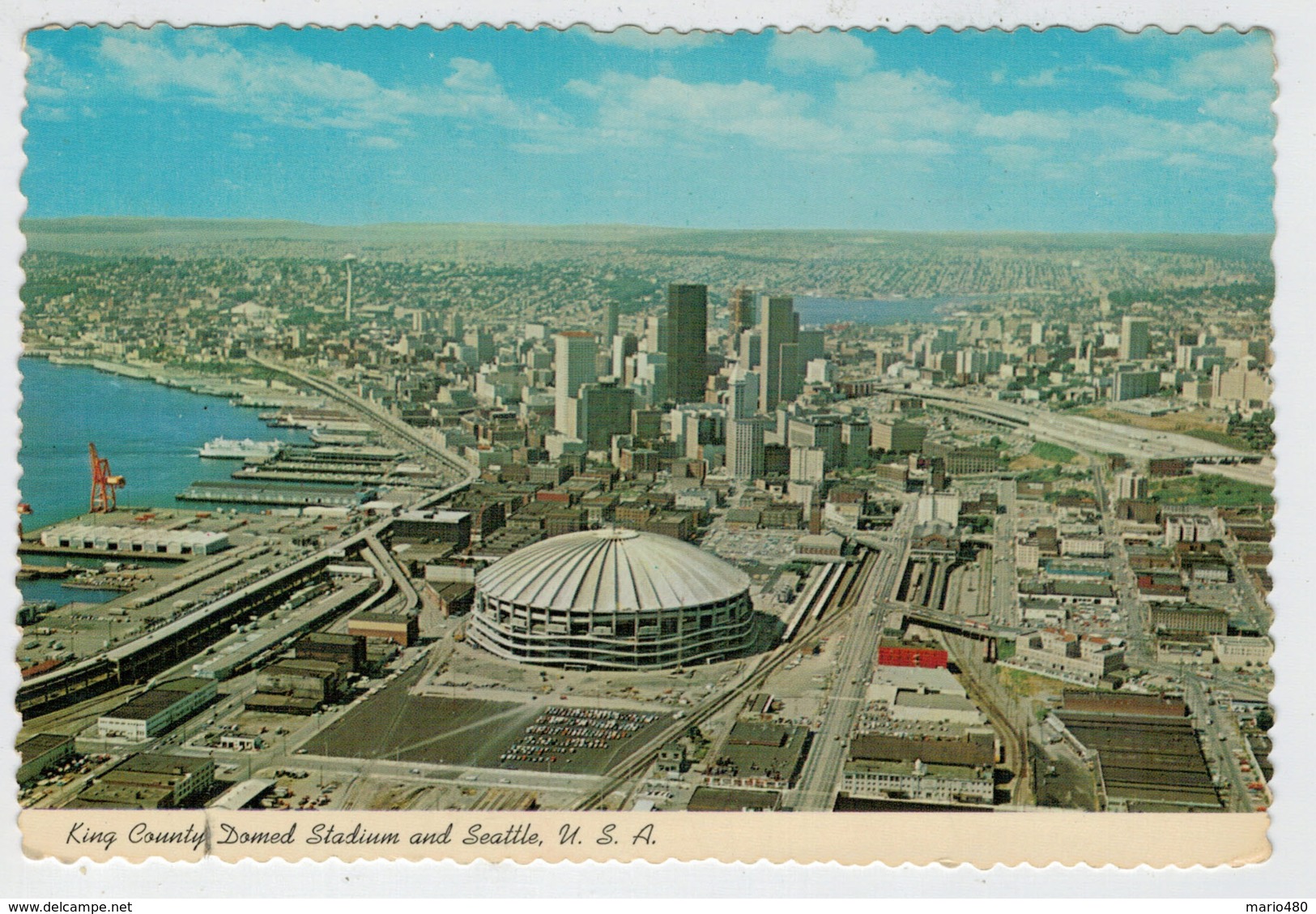 SEATTLE  WASHINGTON        2  SCAN     (VIAGGIATA) - Seattle