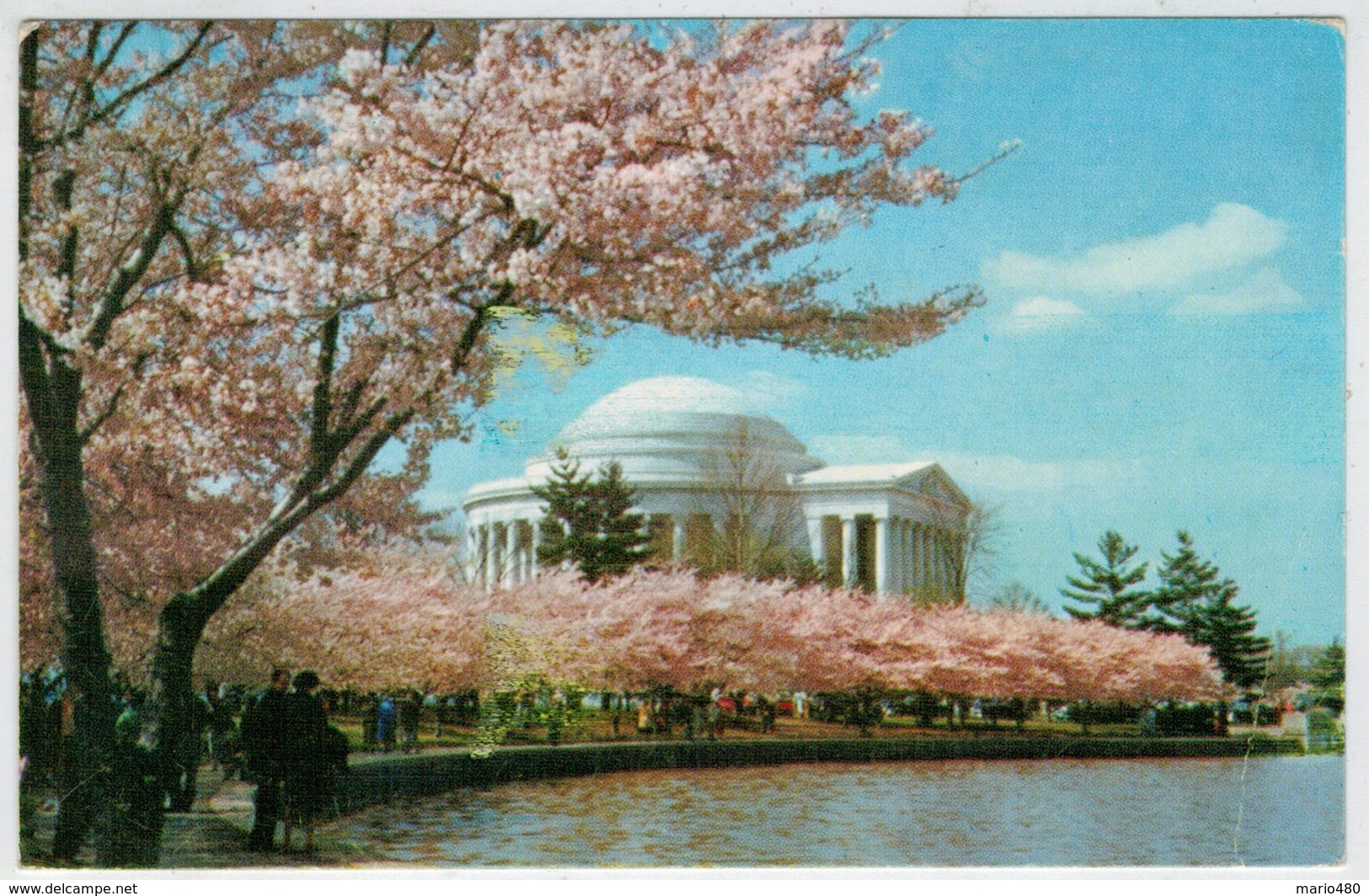 WASHINGTON JEFFERSON  MEMORIAL            2  SCAN     (VIAGGIATA) - Altri & Non Classificati